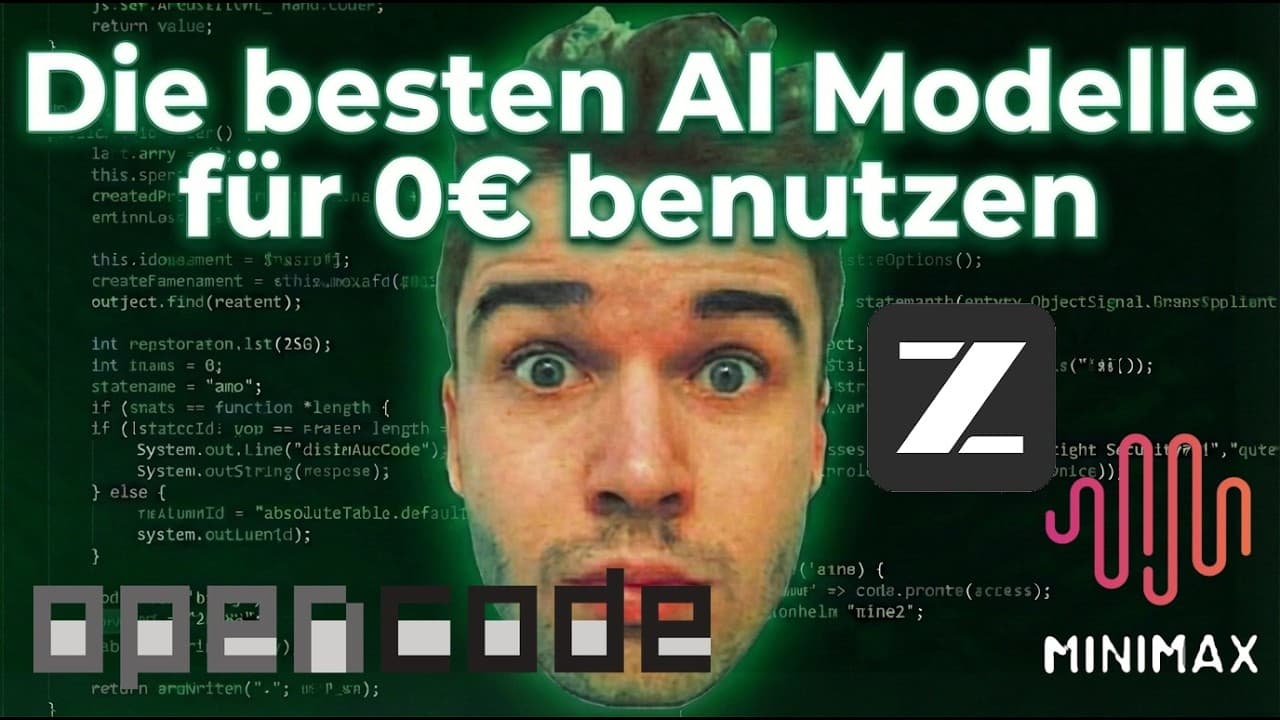 Free coding agent option with Open Code thumbnail
